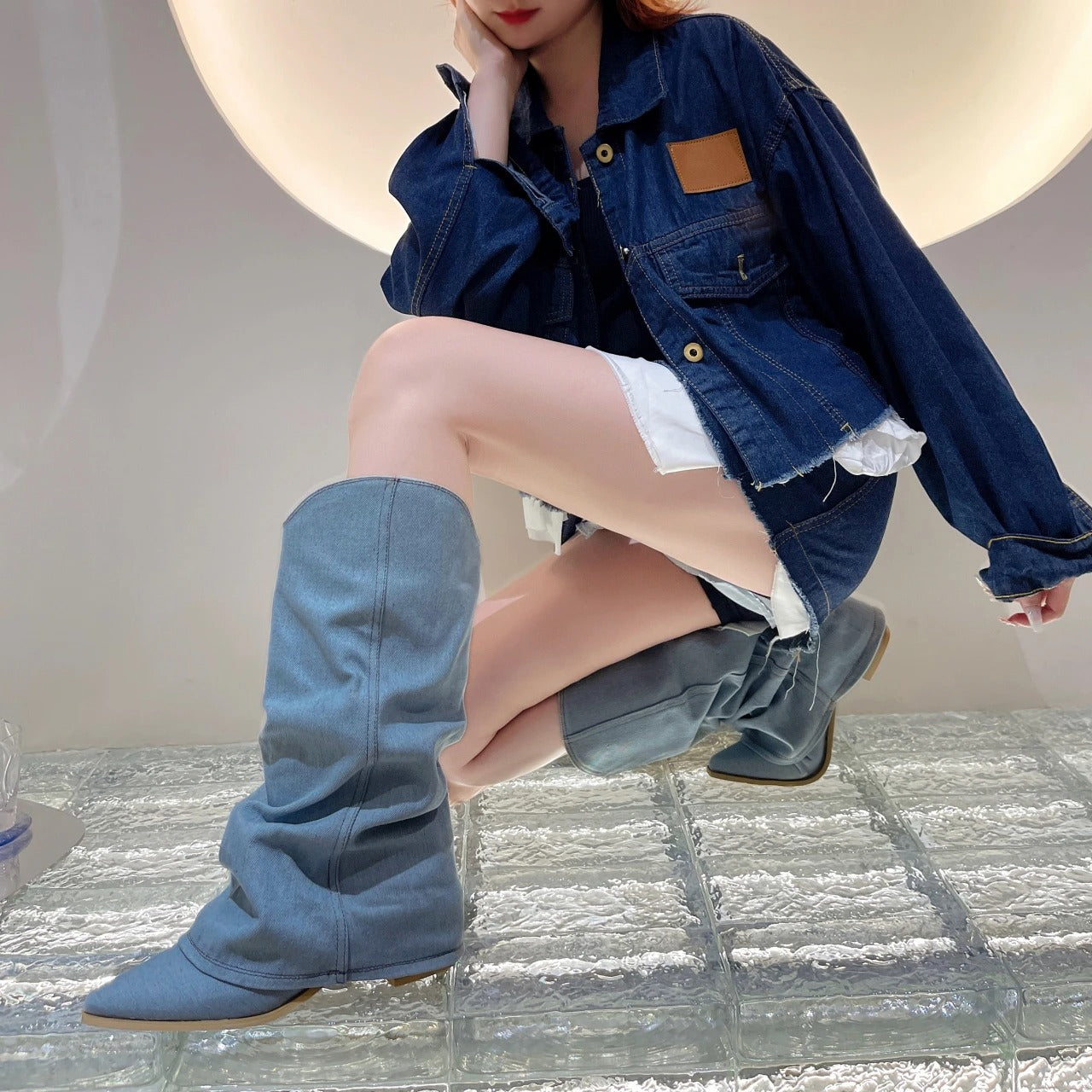 Stivali Donna Denim – Eleganti, Comodi e Versatili