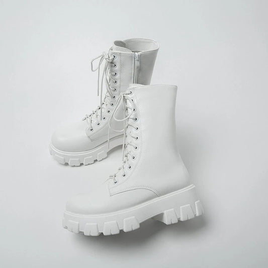 Anfibi in pelle